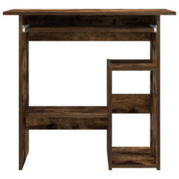 Walplus Desk Smoked Oak 80X45X74 Cm Engineered Wood - thumbnail 4