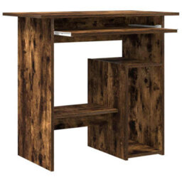 Walplus Desk Smoked Oak 80X45X74 Cm Engineered Wood - thumbnail 7