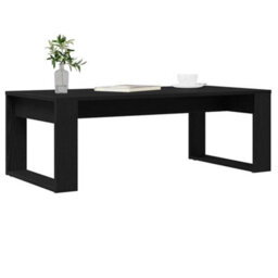 Walplus Coffee Table Black Oak 102 X 50 X 35 Cm Engineered Wood - thumbnail 3