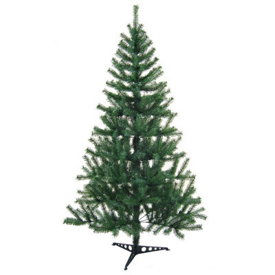 Shatchi Green 6Ft Artificial Christmas Traditional Realistic Natural Branches Canadian Pine Tips Xmas Tree - image 1