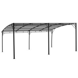 Berkfield Garden Sunshade Awning 6X3X2.55 M Cream - thumbnail 4