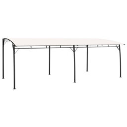 Berkfield Garden Sunshade Awning 6X3X2.55 M Cream - thumbnail 1