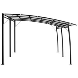 Berkfield Garden Sunshade Awning 6X3X2.55 M Cream - thumbnail 3