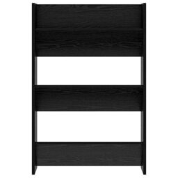 Walplus Wall Shoe Cabinet With Shelf Other Black Oak Engineered Wood - thumbnail 5