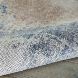 Beige Grey Luxurious Modern Easy To Clean Abstract Rug For Dining Room Bedroom And Living Room-239Cm (Circle) - thumbnail 7