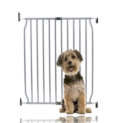 Bettacare Eco Screw Fit Pet Gate, Grey, 70Cm - 80Cm, Screw Fitted Dog Gate, Safety Gate For Puppy - image 1