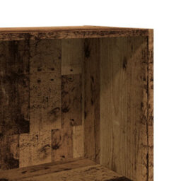 Berkfield Bookcase Old Wood 40X30X114 Cm Engineered Wood - thumbnail 7