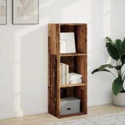 Berkfield Bookcase Old Wood 40X30X114 Cm Engineered Wood - thumbnail 3