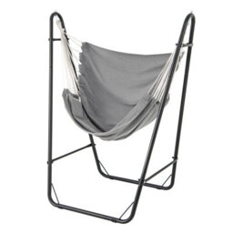 Gainoom Hammock Chair With Stand Swing Chair With Heavy Duty Metal Frame And Side Pocket - thumbnail 9