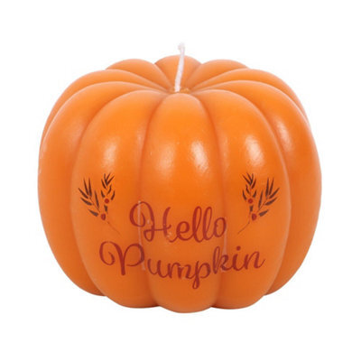 Something Different Hello Pumpkin Candle Orange (One Size) - image 1