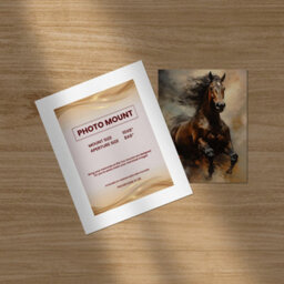 Ak Frames 10X8 White Picture Mounts To Fit 8X6 Aperture Size - Mount Board Only (No Frame Included) - thumbnail 5