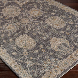 Livabliss Avant Garde-Vintage Beige Blue Brown Traditional Boho Fringe Living Dining Bedroom Rug 152 X 225 Cm Easy Care, Non Shedding - thumbnail 6