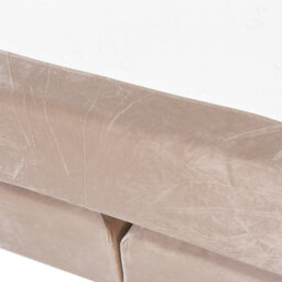 Beliani Divan Bed Velvet Marquise 180 X 200 Cm (Eu Super King) Beige - thumbnail 6