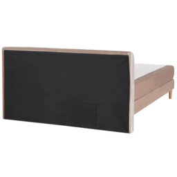 Beliani Divan Bed Velvet Marquise 180 X 200 Cm (Eu Super King) Beige - thumbnail 5