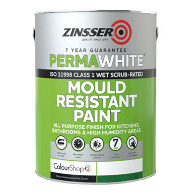 Zinsser Permawhite Interior Matt Mixed Colour Ral 5002 5L - image 1