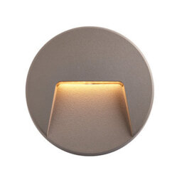 Luminosa Lighting Luminosa Severus Cct Outdoor Surface Mounted 3W Led Wall Light Grey, Ip65 - thumbnail 3