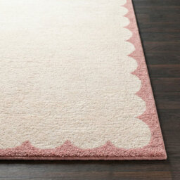 Livabliss Fossay Shaggy-Washable Ivory Pink Modern High Pile Living Bedroom Rug 160 X 213 Cm Easy Care, Non Shedding - thumbnail 5