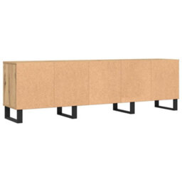 Berkfield Sturdy Tv Cabinet Artisan Oak 150X30X44.5 Cm Engineered Wood - thumbnail 7