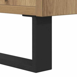 Berkfield Sturdy Tv Cabinet Artisan Oak 150X30X44.5 Cm Engineered Wood - thumbnail 8