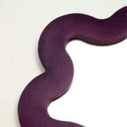 Serenityy Soft Squiggly Star Mirror Mauve - Velvet Frame - 33 X 31 X 2.3 Cm - thumbnail 3