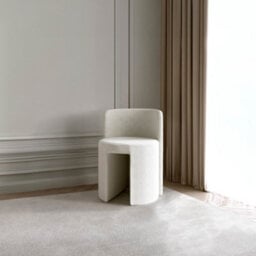 CARME Home Maya White Dressing Table With Maisie Led Mirror & Lottie Bouclé Stool - thumbnail 4