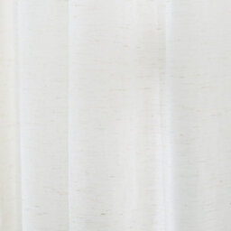 "OHS Linen Look Voile Curtains 2 Panels Net Rod Slot Top Pair 55X87"", Natural" - thumbnail 4