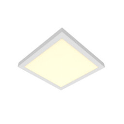 GoodHome Wundt Matt White Aluminium Effect Square Cool, Natural & Warm White Light Panel (L)300mm - thumbnail 1