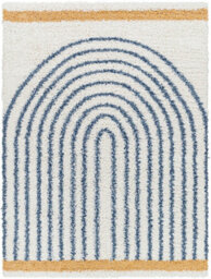 Livabliss Birmingham-Global Black Blue Grey Plush Soft Pile Living Dining Bedroom Rug 160 X 213 Cm Easy Care, Non Shedding - thumbnail 1