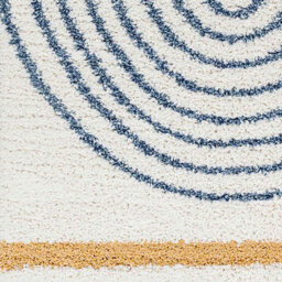 Livabliss Birmingham-Global Black Blue Grey Plush Soft Pile Living Dining Bedroom Rug 160 X 213 Cm Easy Care, Non Shedding - thumbnail 7