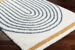 Livabliss Birmingham-Global Black Blue Grey Plush Soft Pile Living Dining Bedroom Rug 160 X 213 Cm Easy Care, Non Shedding - thumbnail 6