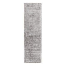 Silver Handmade , Luxurious , Modern , Plain Easy To Clean Viscose Rug For Living Room, Bedroom - 200Cm X 290Cm - thumbnail 8