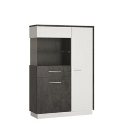 Furniture To Go Zingaro Low Display Cabinet (Lh) - thumbnail 1
