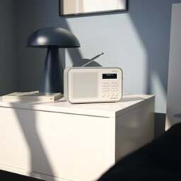 Azatom Desire X Dab / Dab+ Radio Mains & Battery, Bluetooth, Alarms, Fast Presets (Grey) - thumbnail 2