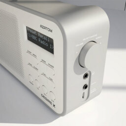 Azatom Desire X Dab / Dab+ Radio Mains & Battery, Bluetooth, Alarms, Fast Presets (Grey) - thumbnail 3