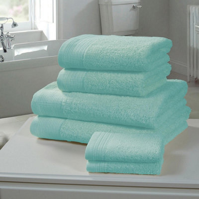 Chatsworth Egyptian Cotton 6 Piece Towel Bale - Turquoise