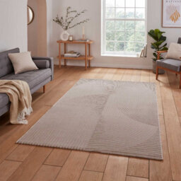 Mink Optical 3D Washable Modern Abstract Dining Room Bedroom & Living Room Rug-120Cm X 170Cm - thumbnail 2
