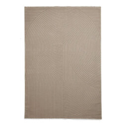 Mink Optical 3D Washable Modern Abstract Dining Room Bedroom & Living Room Rug-120Cm X 170Cm