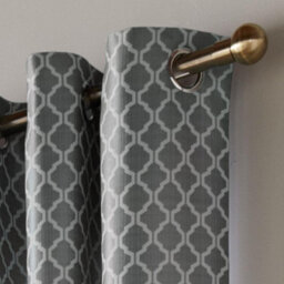 Luxury Living Cotswold Two Tone Ring Top Curtains Latte - thumbnail 2