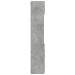 Berkfield Storage Cabinet Concrete Grey 80X42.5X225 Cm Engineered Wood - thumbnail 7