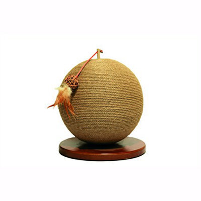 Rosewood Parsley Natural Jute Cat Scratcher - 33 X 30 Cm - image 1