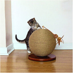 Rosewood Parsley Natural Jute Cat Scratcher - 33 X 30 Cm - thumbnail 2