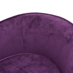 Berkfield Sturdy Dog Sofa Burgundy 69X49X40 Cm Plush - thumbnail 7
