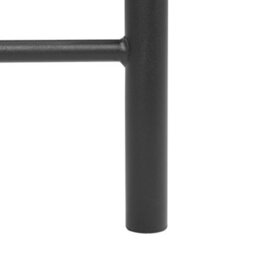 Beliani Bed Metal Rodez 180 X 200 Cm (Eu Super King) Black - thumbnail 8