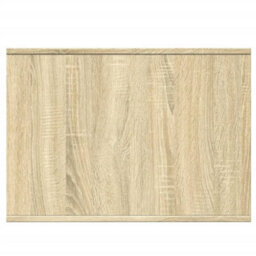 Vidaxl Cat Litter Box Enclosure Sonoma Oak 47X59X42 Cm Engineered Wood - thumbnail 5