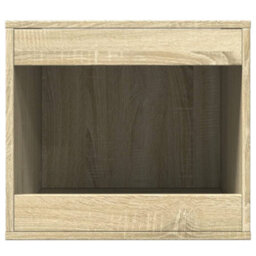 Vidaxl Cat Litter Box Enclosure Sonoma Oak 47X59X42 Cm Engineered Wood - thumbnail 4