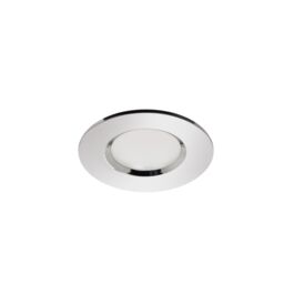 GoodHome Etana Polished Chrome Effect Non-Adjustable Led Neutral White Downlight 4.7W Ip65, Pack Of 3 - thumbnail 3