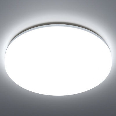 Aigostar 18W Bathroom Ceiling Light, 2100Lm Led Light Ip54 Waterproof 6500K Cool White - image 1