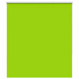 Berkfield Durable Roller Blind Blackout Leaves Green 125X150 Cm Fabric Width 121.6 Cm Polyester - thumbnail 2