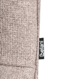 Wyld And Coco Light Brown Armless Dining Chairs Set Of 2 Scandinavian, Textured Easy-Clean Fabric - thumbnail 7