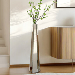 Artloge 77Cm Tall Mirror Floor Vase Thin Sophisticated Vessel For Dried Flowers - thumbnail 8